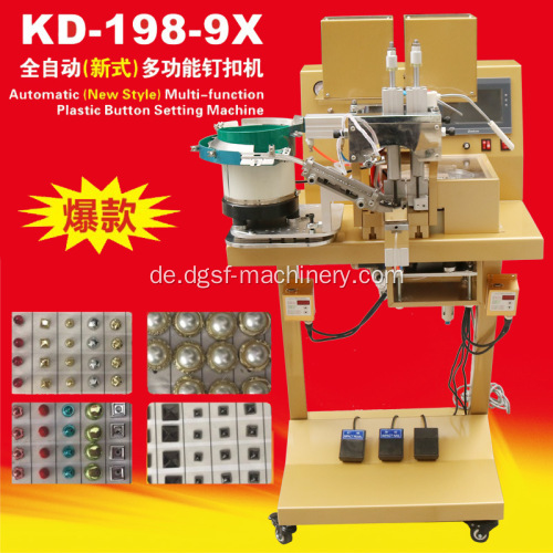 Kangda KD-198-9x Neues multifunktionales Knopfnähmaschinen-Kleidungsbeutel